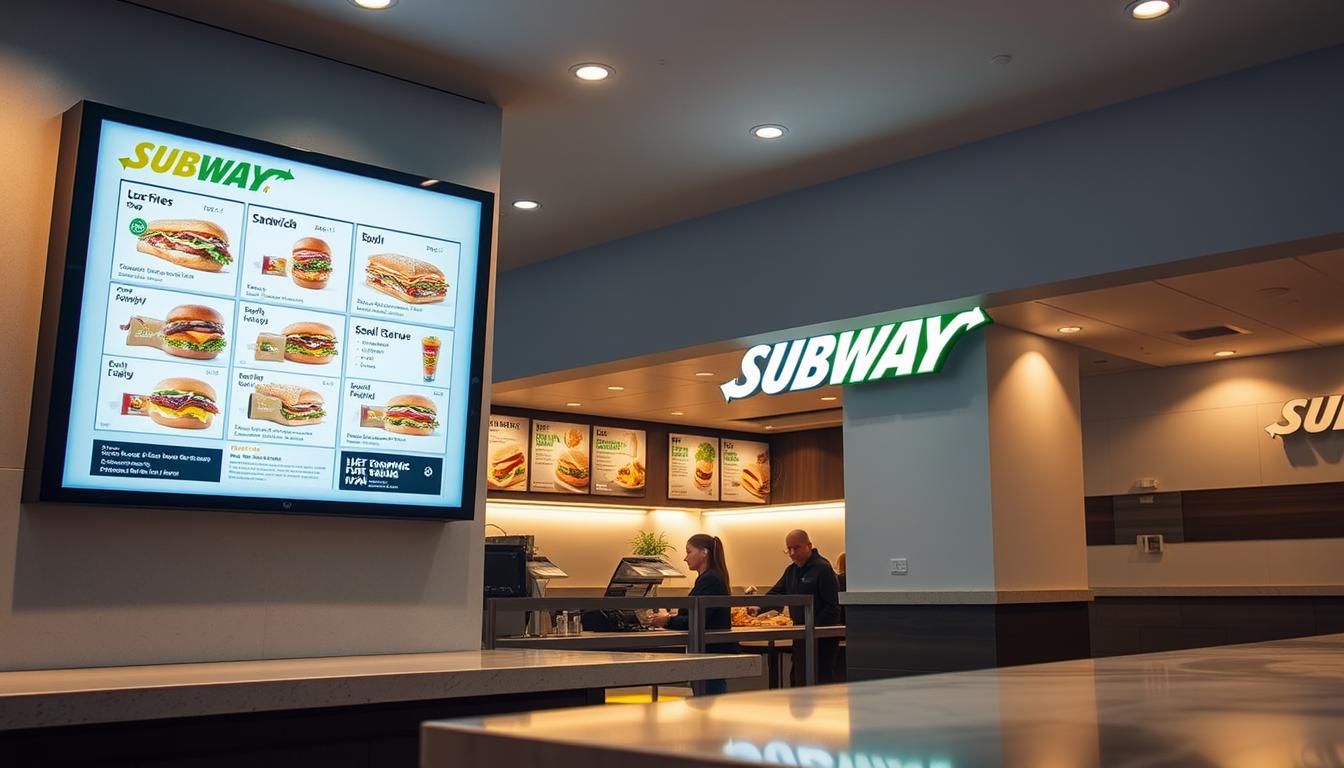 subway classic menu